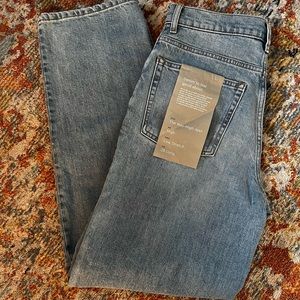 NWT Everlane way highs - size 28 long - button fly